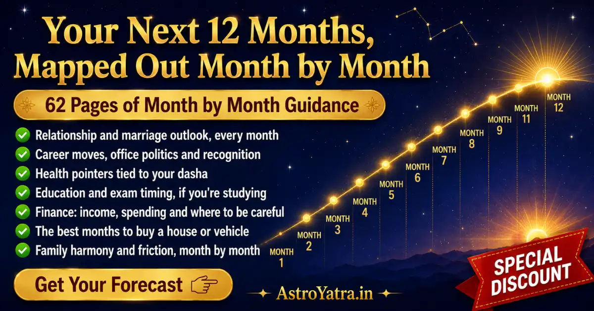 Your 12 Month Vedic Forecast - Sample