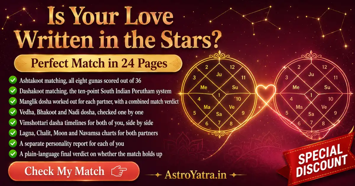 Your Complete Kundali Matching Report - Vedic Astrology Report Sample